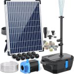 best solar powered pond filter and pumps