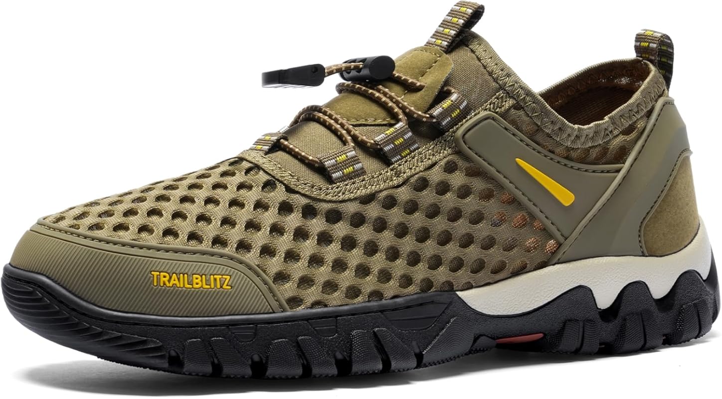 Men's Quick-Dry Barefoot Water Shoes for Hiking Beach Swimming Fishing