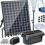 best solar powered pond filters