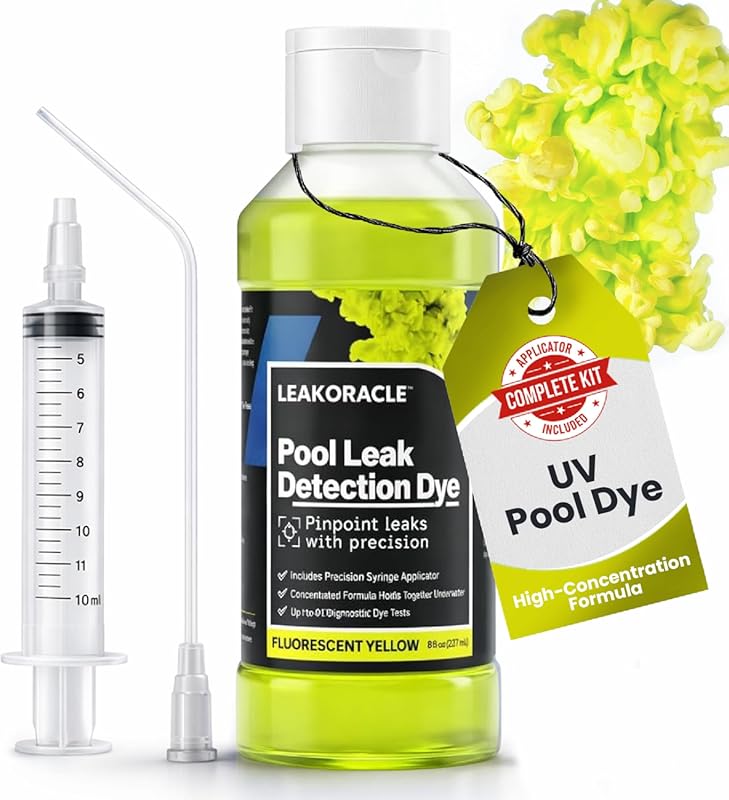 Pool Leak Detection Dye Dye Kit by Leak Oracle