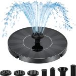 best solar fountain pumps for bird bath