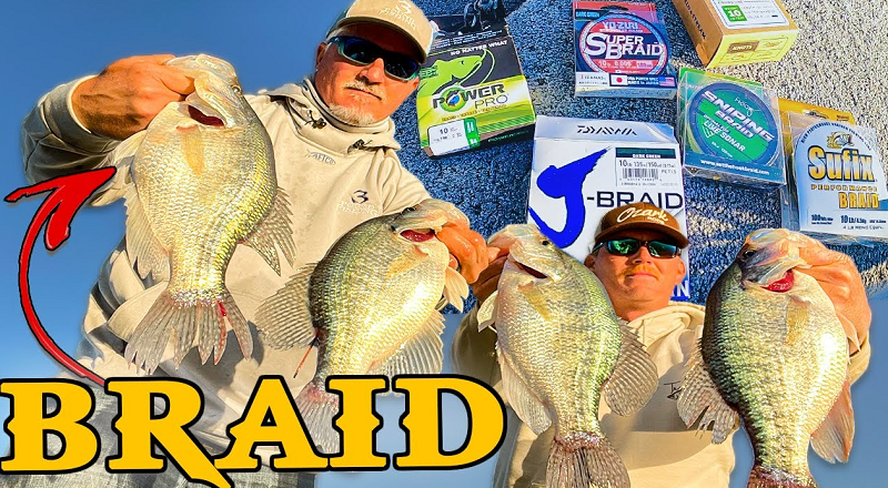 Best Braided Fishing Lines For Crappie