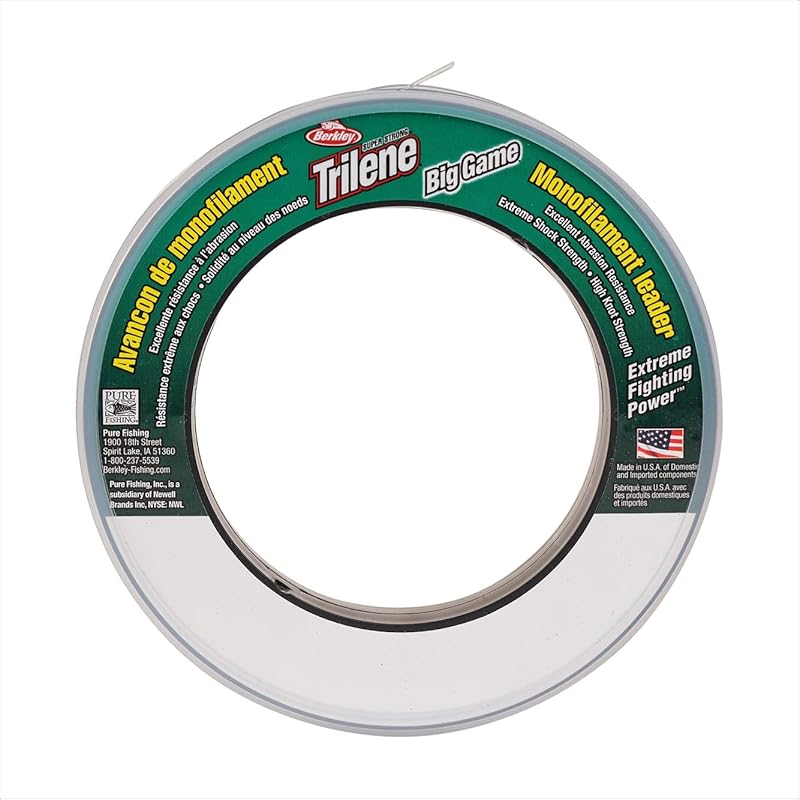Berkley Trilene Big Game Monofilament Fishing Line – High-Strength, Du