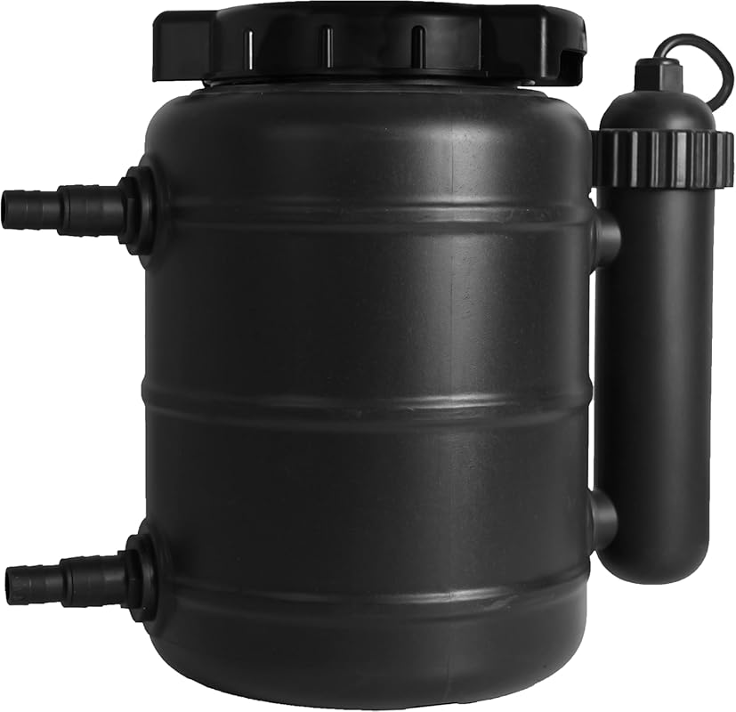 TotalPond Complete Pond Filter with UV Clarifier Black 15.16 x 9.06 x 