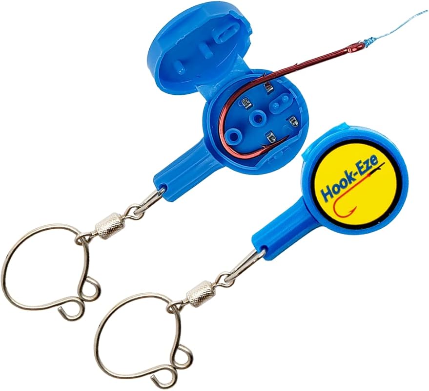 HOOK-EZE Nail Knot Tool: Protect Hooks & Tie Knots Easily for Ice Fly 