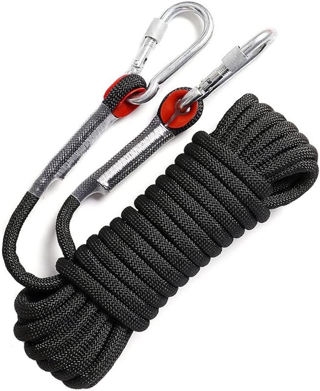 Static Climbing Ropes Up to 250FT, Dia 10mm/16mm – Professional Grade 