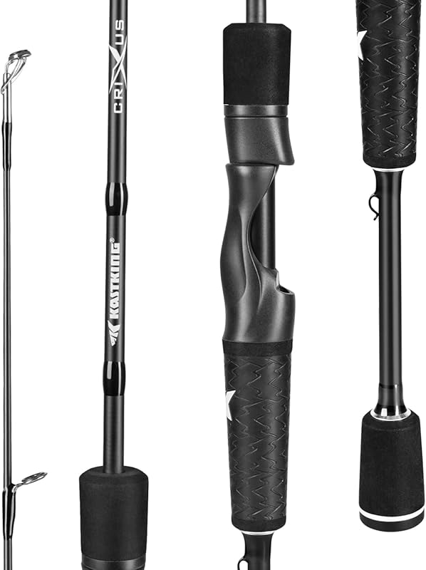 KastKing Crixus IM6 Graphite Spinning Casting Rods with Zirconium Oxid