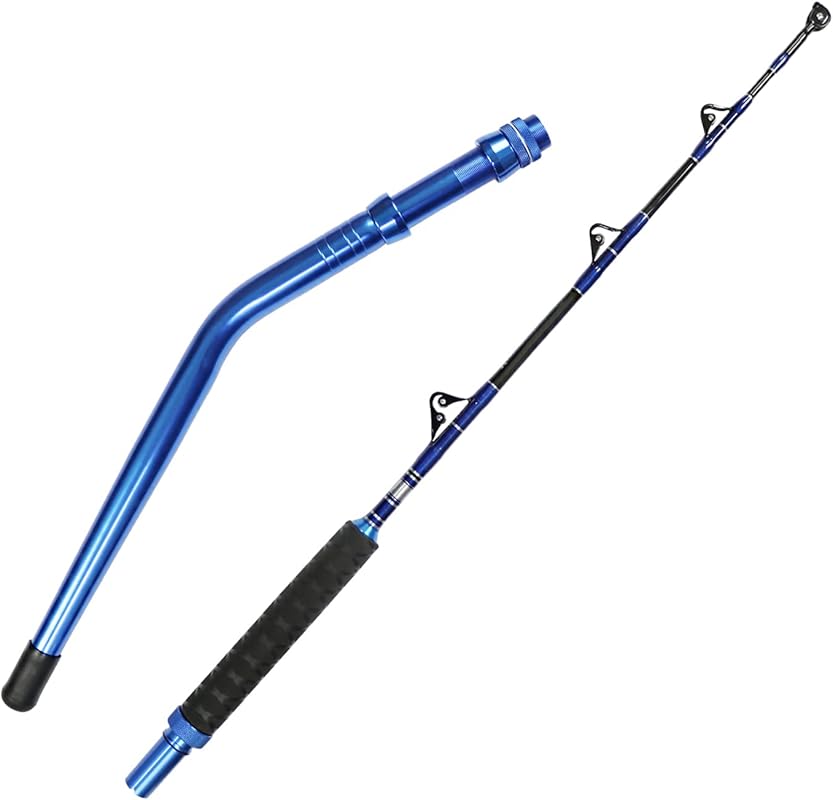 Fiblink 2-Piece Saltwater Offshore Heavy Bent/Straight Butt Trolling R