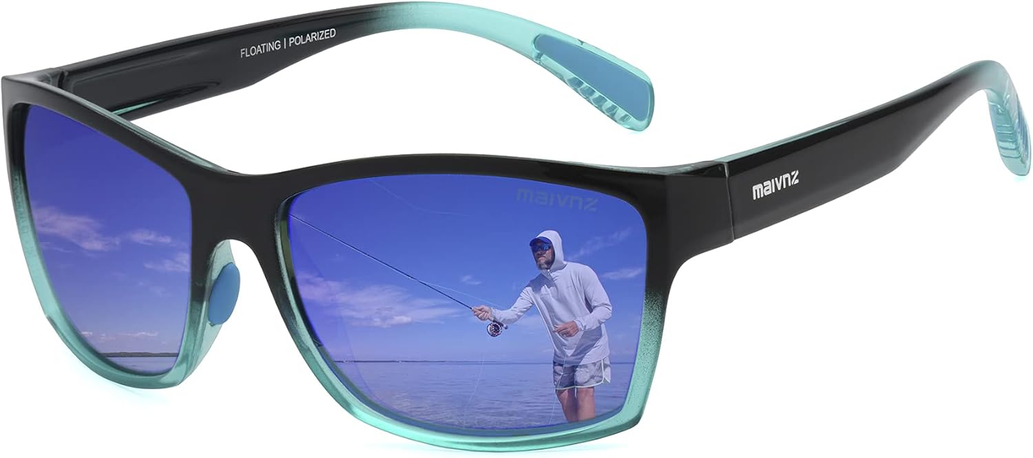 maivnz Floating Polarized Fishing Sunglasses for Men Women, Unsinkable