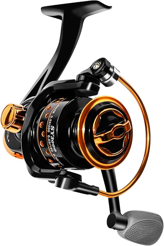 QINGLER Summer Centron Spinning Reel, 12+1BB, Ultra Smooth, Ideal for 