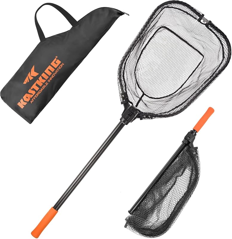 KastKing Brutus Foldable Extendable Fishing Net, Lightweight & Portabl