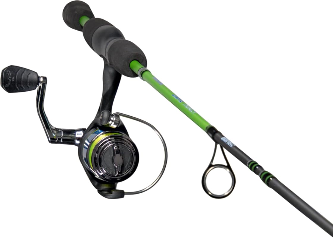 Lew's Crappie Thunder Spinning Rod & Reel Combo – 2-Piece IM6 Graphite