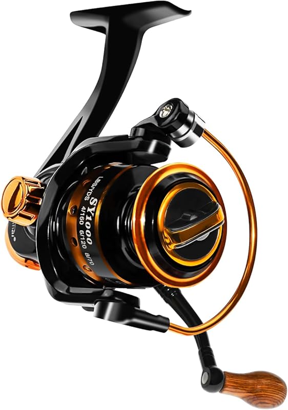 QINGLER Summer and Centron Spinning Reels, Ultra Smooth 12+1 BB Lightw