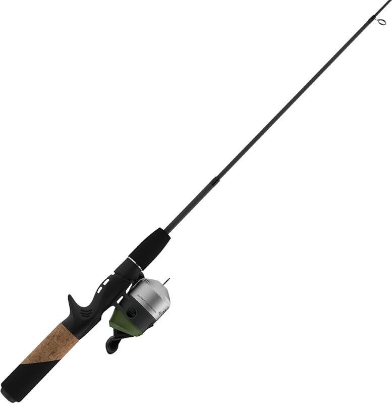 Zebco 33 Micro Adventure Spincast Reel and 36-Inch Telescopic Rod Comb