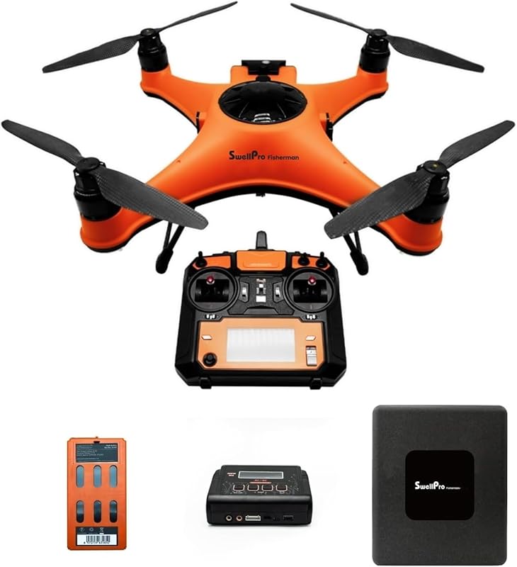 New Swellpro FD1+ Waterproof Fishing Drone with Dual Bait Release No C