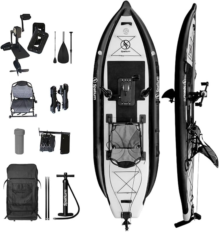 Stand-Up Inflatable Pedal Kayak for Adults & Youth – Ideal for Fishing