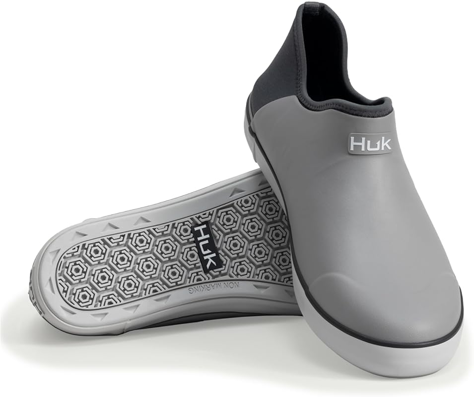 HUK Men's Rogue Wave Waterproof Fishing Shoes – Breathable, Durable & 