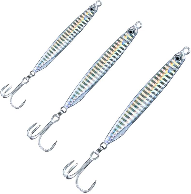 High-Performance Saltwater Jigs, Spoons & Lures for Striped Bass, Pomp