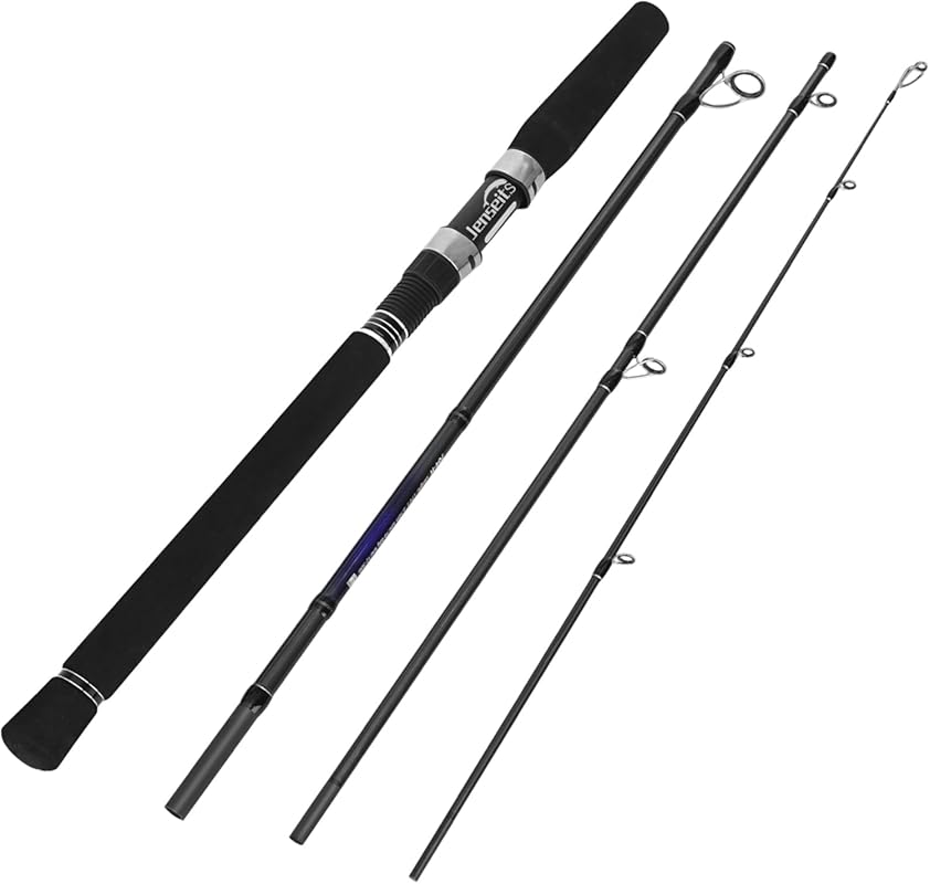 Jenseits Carbon Fiber Spinning Casting Rods Saltwater Resistant Portab
