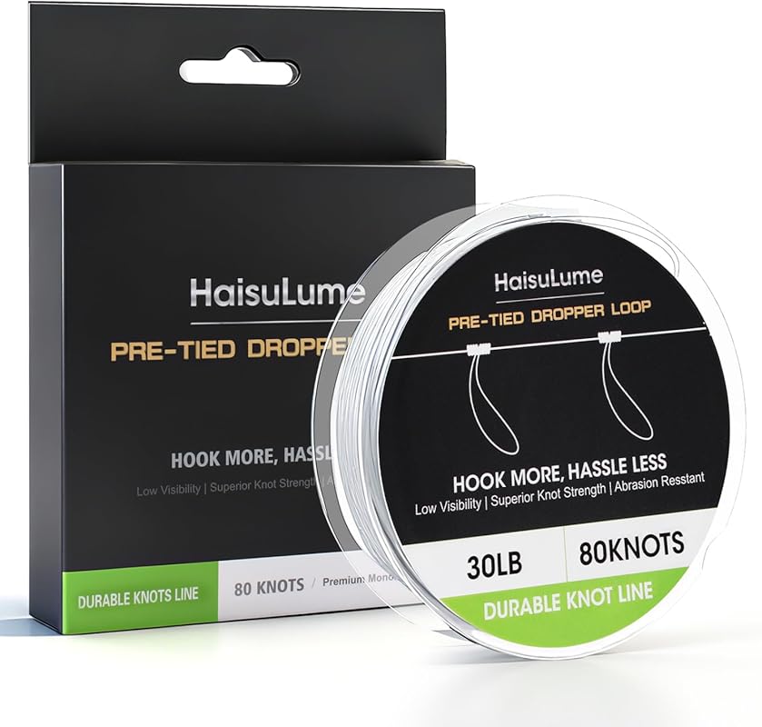 Pre-Tied Dropper Loop Knots with 5.5