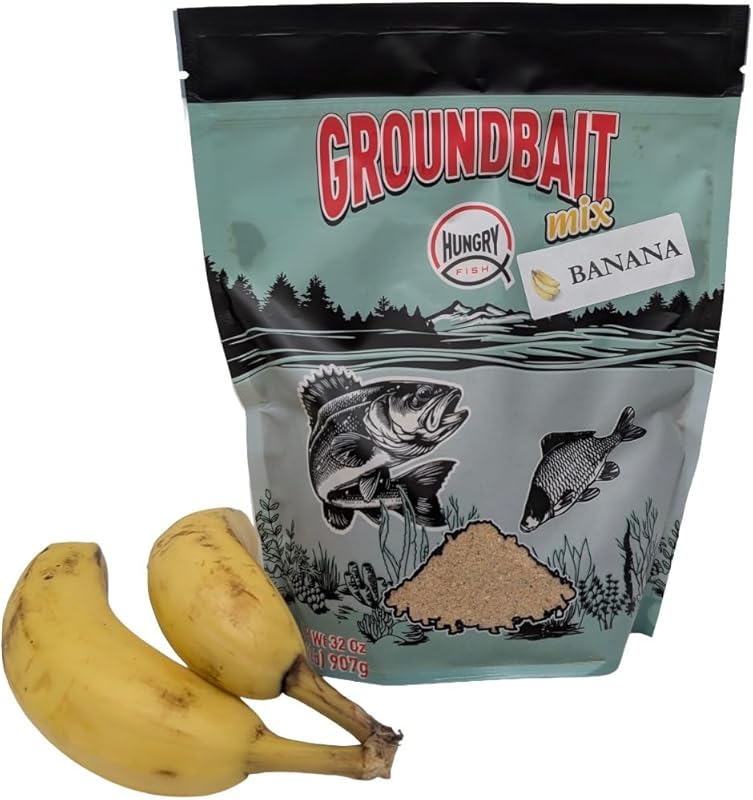 HungryFish Groundbait Mix – Strong Scent Trail for Carp, Catfish, Blue