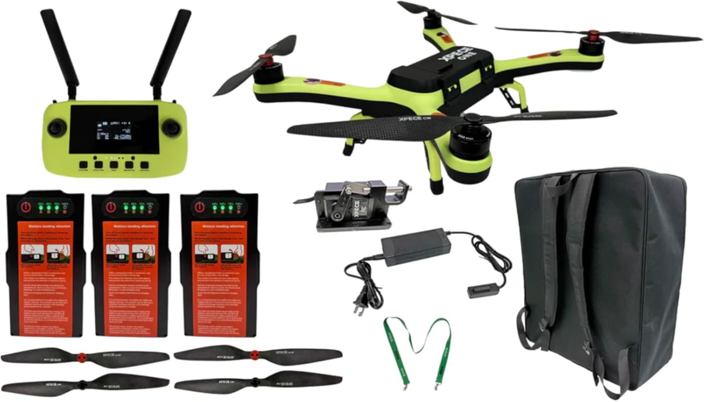 ONE BARE Waterproof Fishing Drone with 7lb Bait Release, Ready to Fly