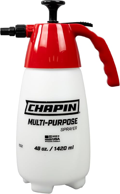 Chapin 1002 48oz Handheld Pump Sprayer with Wide Mouth, Anti-Clog Filt