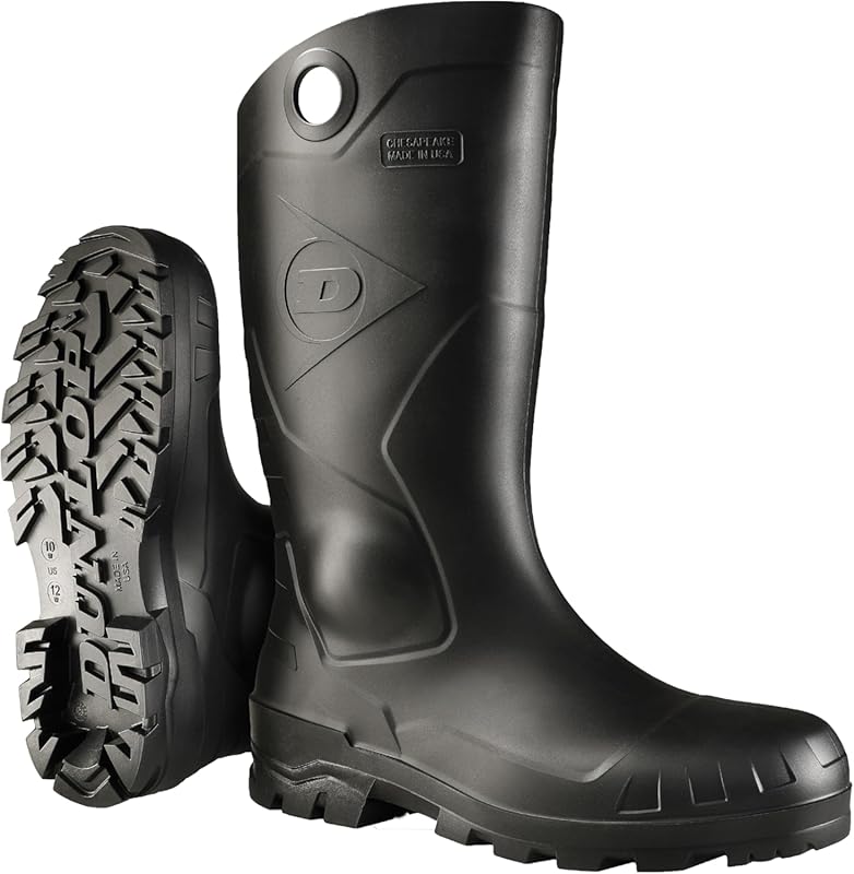 Dunlop Chesapeake Waterproof Lightweight Rubber Boots for Men & Women 
