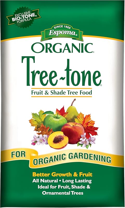 Espoma Organic Tree-Tone 6-3-2 Natural Fertilizer & Plant Food for All