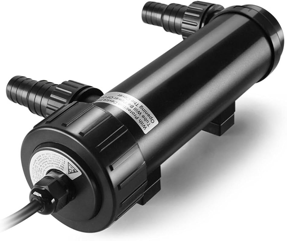 Flexzion 9W UV Pond Light, 2113-Gallon Capacity, 1500L/H Clarifier for