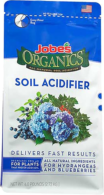 Jobe's Organics Granular Soil Acidifier for Blueberries & Hydrangeas, 