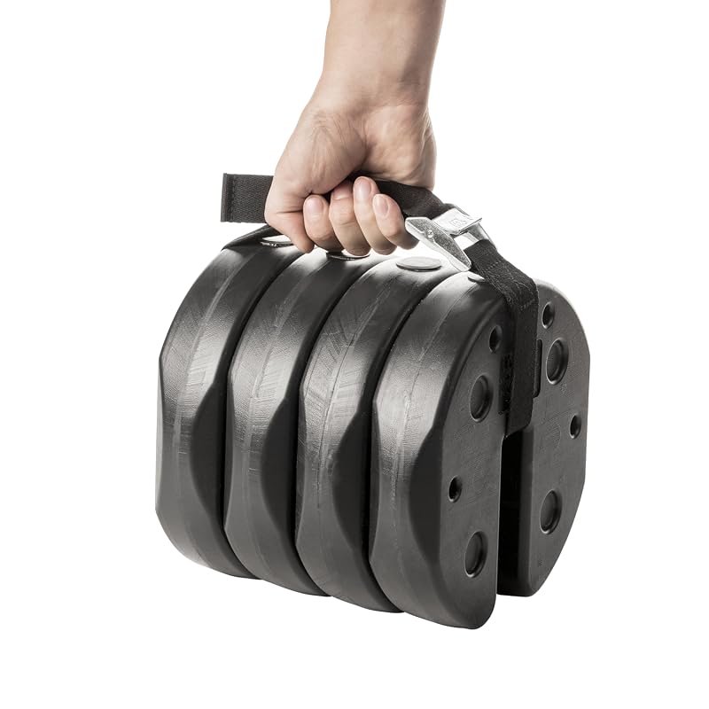 US Weight 40 Pound Canopy Weight Set of 4 with Carry Strap