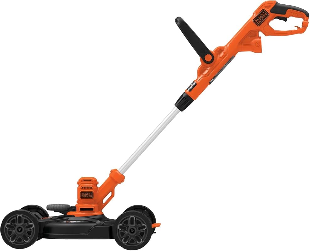 BLACK+DECKER BESTA512CM 3-in-1 Corded Electric Mower Weed Eater and Ed