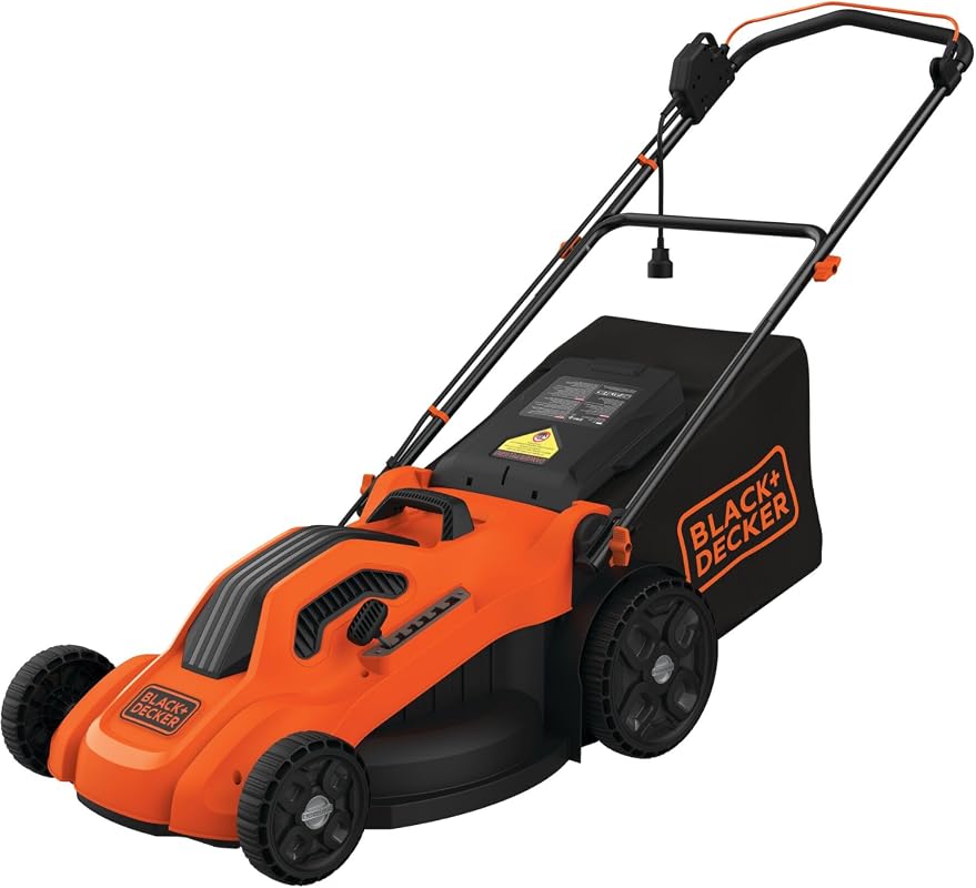 BLACK+DECKER 20-Inch 13 Amp Electric Push Mower with 6 Height Settings