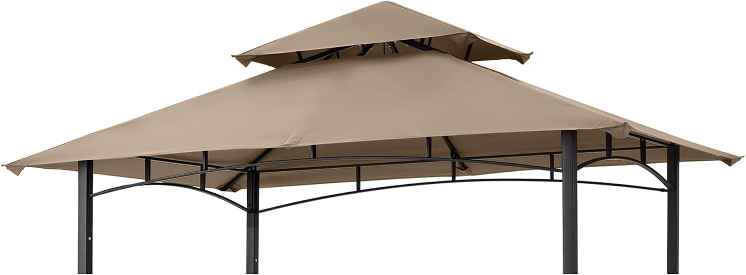 MASTERCANOPY Grill Gazebo Replacement Canopy Top for Model L-GG001PST-