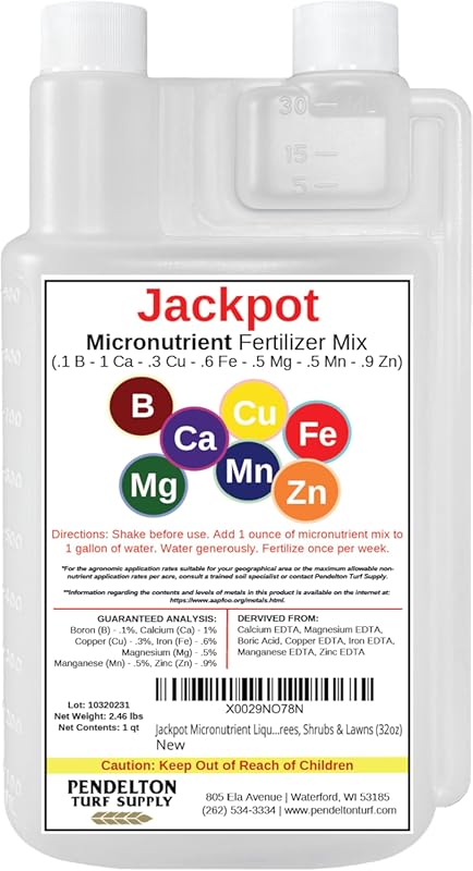 Jackpot Micronutrient Liquid Fertilizer Mix for Indoor & Outdoor Plant