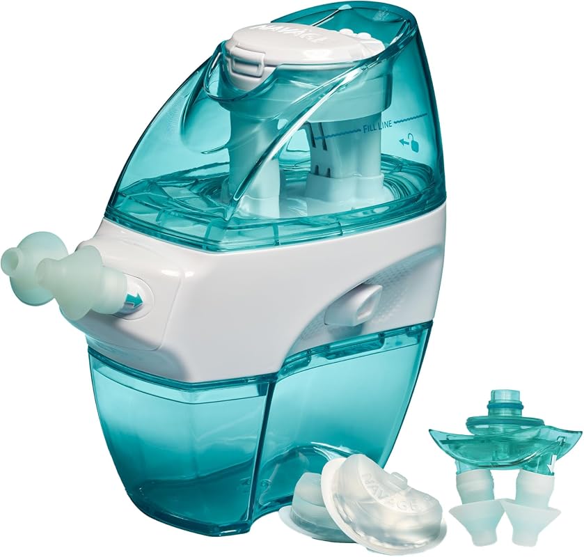 Navage Best Value Sinus Rinse Bundle with 30 Salt Pods, Extra Dock, an