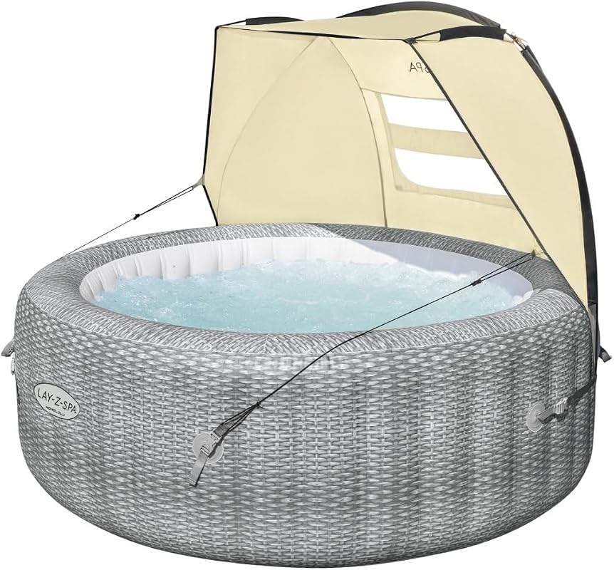 Lay-Z Spa 60304 Canopy Cover for Weather and Sun Shelter, Hot Tub Acce