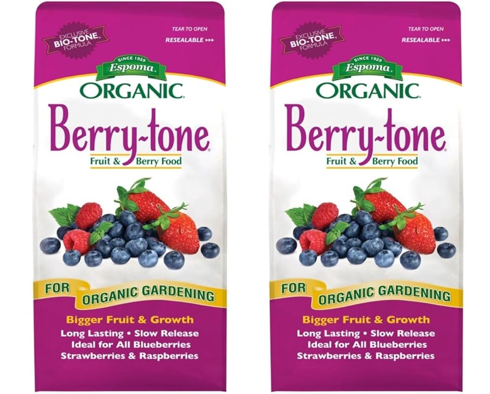 Berry Tone Organic Plant Food (4-3-4 NPK) for Berries & Fruit, 4-Pound