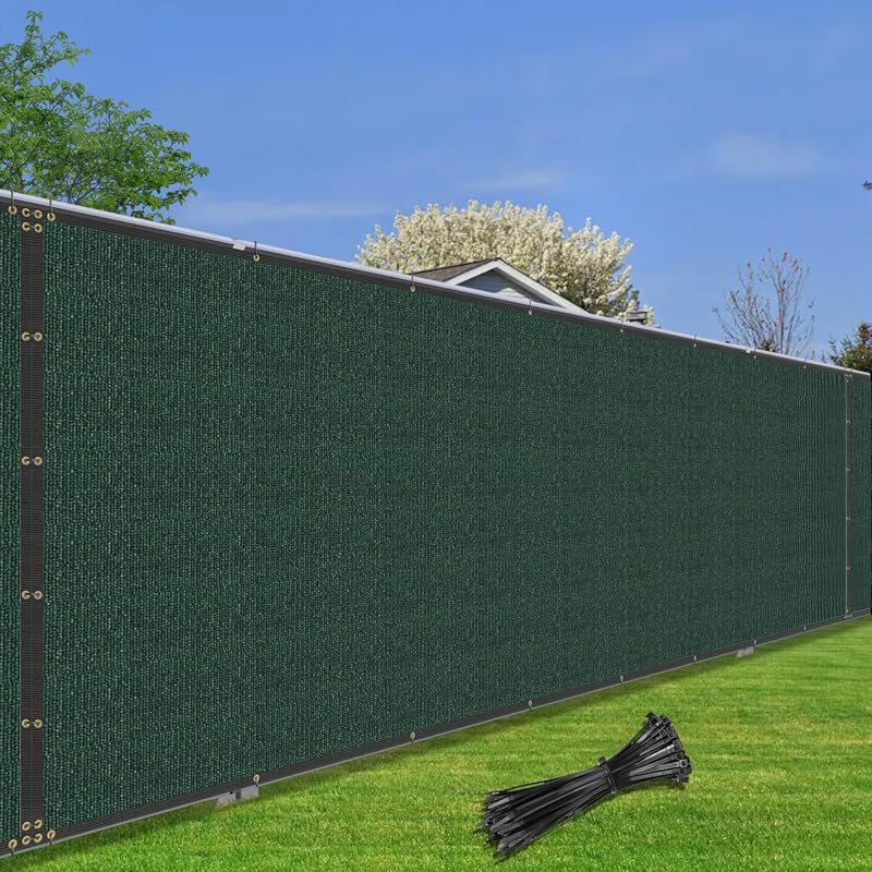 Coarbor 6x20 Heavy Duty Fence Privacy Screen Windscreen Mesh Shade Net