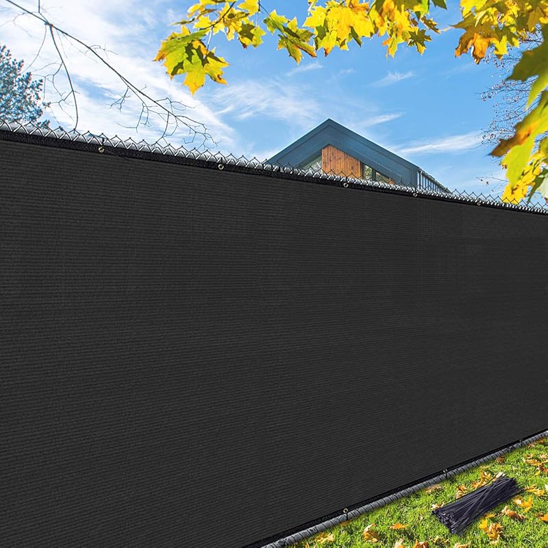 iCover 4x50ft Privacy Screen Fence, Outdoor Fencing Panels, Garden Win