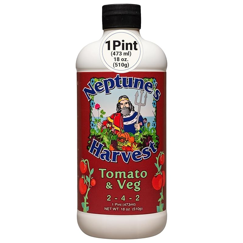 Neptune’s Harvest Organic Tomato & Vegetable Liquid Plant Food (2-4-2)