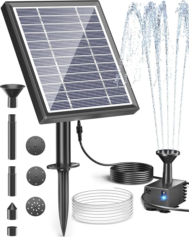 5 Best Solar Powered Fountain Pump Picks for Your Garden This Year