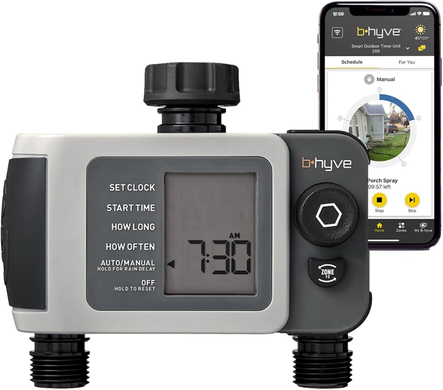 Orbit B-hyve XD Smart Hose Timer with Bluetooth App Control and Dual O