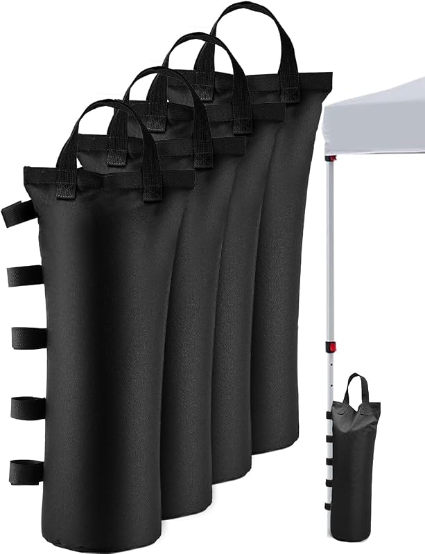 120LBS Heavy Duty Canopy Weights Sand Bags, 4-Pack with Handles