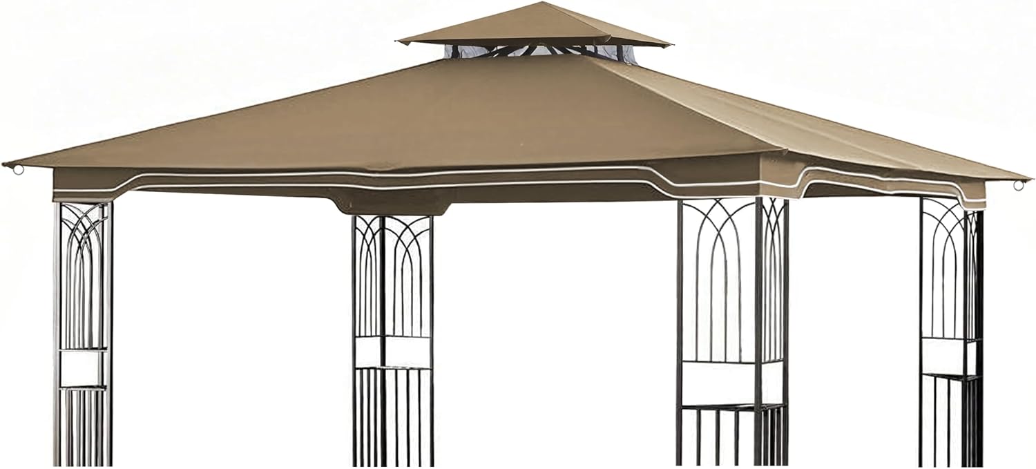 SCOCANOPY 10x12 Replacement Gazebo Canopy Compatible with Regency II P