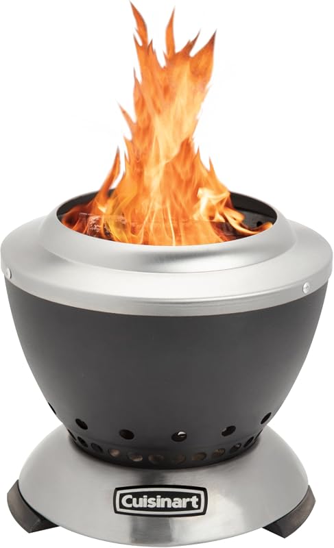 Cuisinart Cleanburn Portable Smokeless Tabletop Fire Pit for Camping