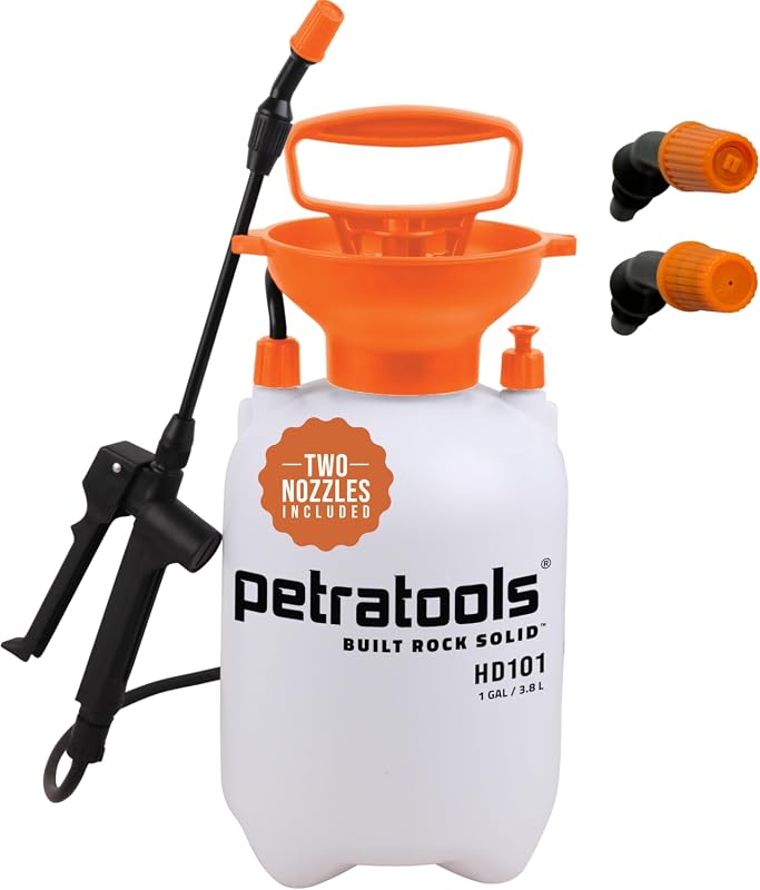 Petratools 1 Gallon Pump Sprayer HD101 with 52