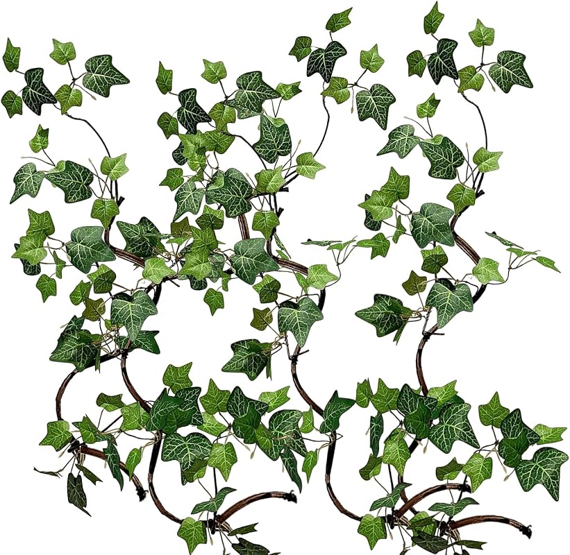 Artificial Rattan Tree Vines with Creeper Leaves Climbing Ivy Branches