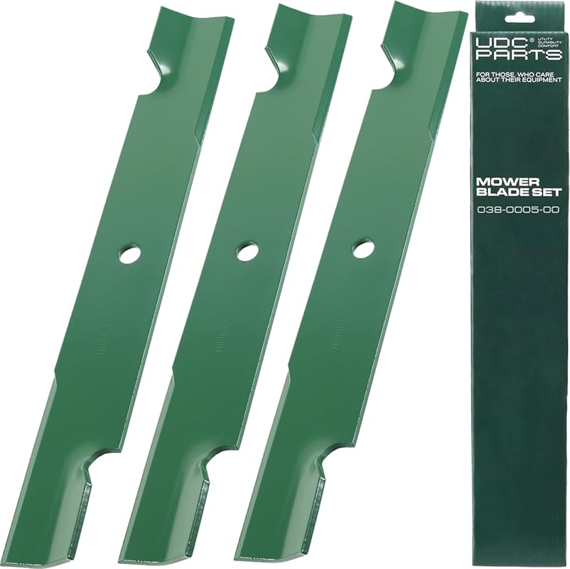 UDC Parts 038-0005-00 High Lift Mulching Mower Blades for Bad Boy 54